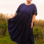 The Everything Dress in Navy Stripe - House of Flint