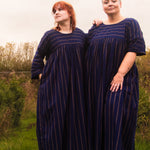 The Everything Dress in Navy Stripe - House of Flint