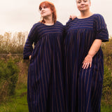 The Everything Dress in Navy Stripe - House of Flint