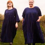 The Everything Dress in Navy Stripe - House of Flint