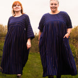 The Everything Dress in Navy Stripe - House of Flint