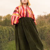 The Oak Skirt - Olive needlecord