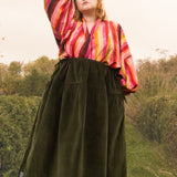 The Solstice Shirt in Sunset Stripe
