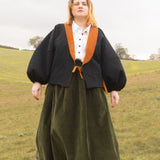 The Oak Skirt - Olive needlecord