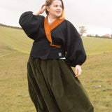 The Oak Skirt - Olive needlecord