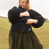 The Solstice Jacket in Midnight Quilt