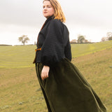 The Solstice Jacket in Midnight Quilt