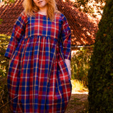 The Everything Dress in Terracotta Check