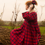 The Everything Dress in Red Check - House of Flint