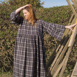 The Everything Dress in Brown Check - House of Flint