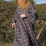 The Everything Dress in Brown Check - House of Flint