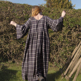The Everything Dress in Brown Check - House of Flint