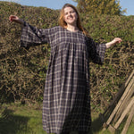 The Everything Dress in Brown Check - House of Flint