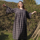 The Everything Dress in Brown Check - House of Flint