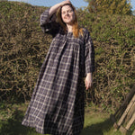 The Everything Dress in Brown Check - House of Flint