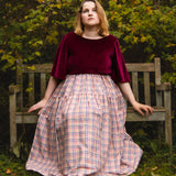 The Oak Skirt - Sunrise check