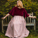The Oak Skirt - Sunrise check