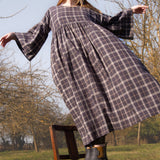 The Everything Dress in Brown Check - House of Flint