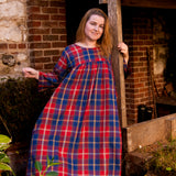 The Everything Dress in Terracotta Check