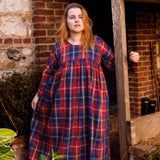 The Everything Dress in Terracotta Check