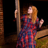 The Everything Dress in Terracotta Check