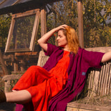 The Hellebore Dress in Cerise Pink