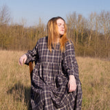 The Everything Dress in Brown Check - House of Flint