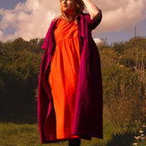 The Hellebore Dress in Cerise Pink