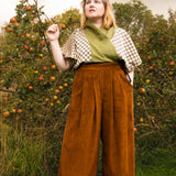 The Margo Trousers in Cider corduroy