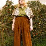 The Margo Trousers in Cider corduroy