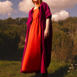 The Hellebore Dress in Cerise Pink