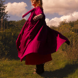 The Hellebore Dress in Cerise Pink