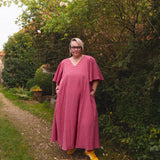 The Joan Dress in Red/Pink Gingham
