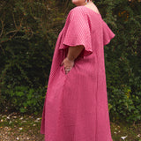 The Joan Dress in Red/Pink Gingham