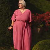 The Joan Dress in Red/Pink Gingham