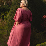 The Joan Dress in Red/Pink Gingham