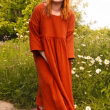 The Everything Dress in Burnt Orange